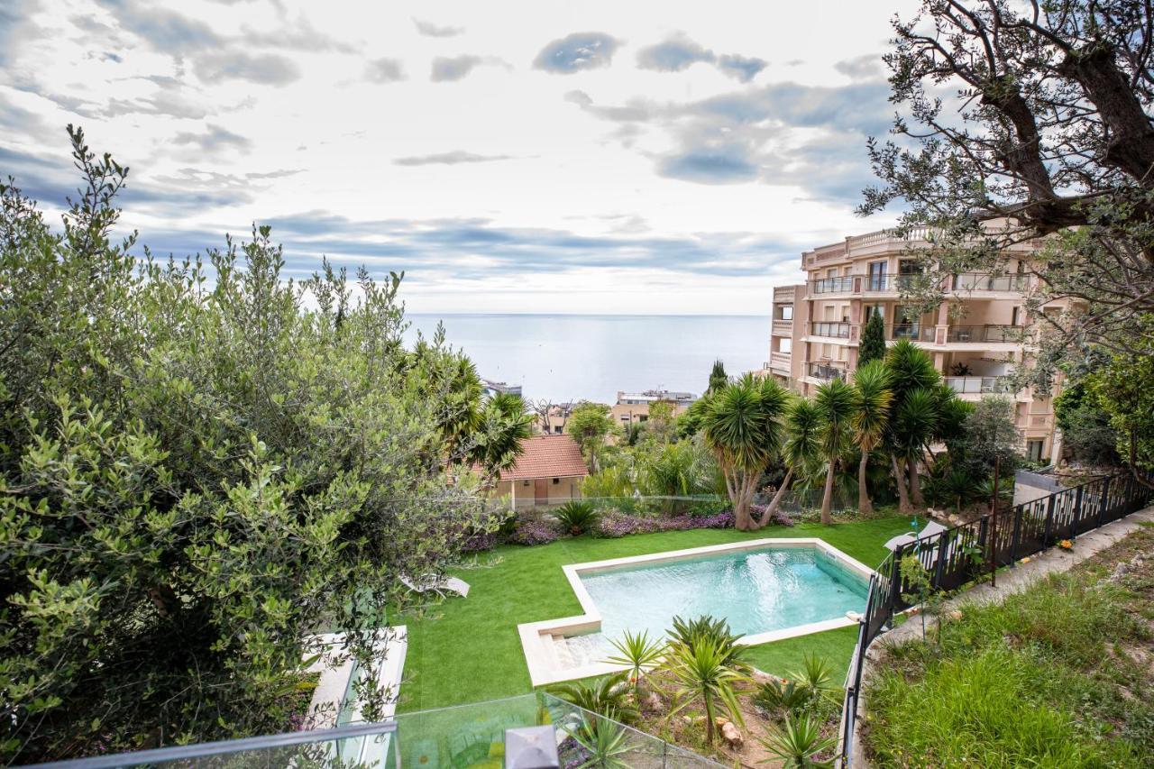Ferienwohnung Mont Des Olives - Cap D'Ail- App6 Saint-Antoine  Exterior foto