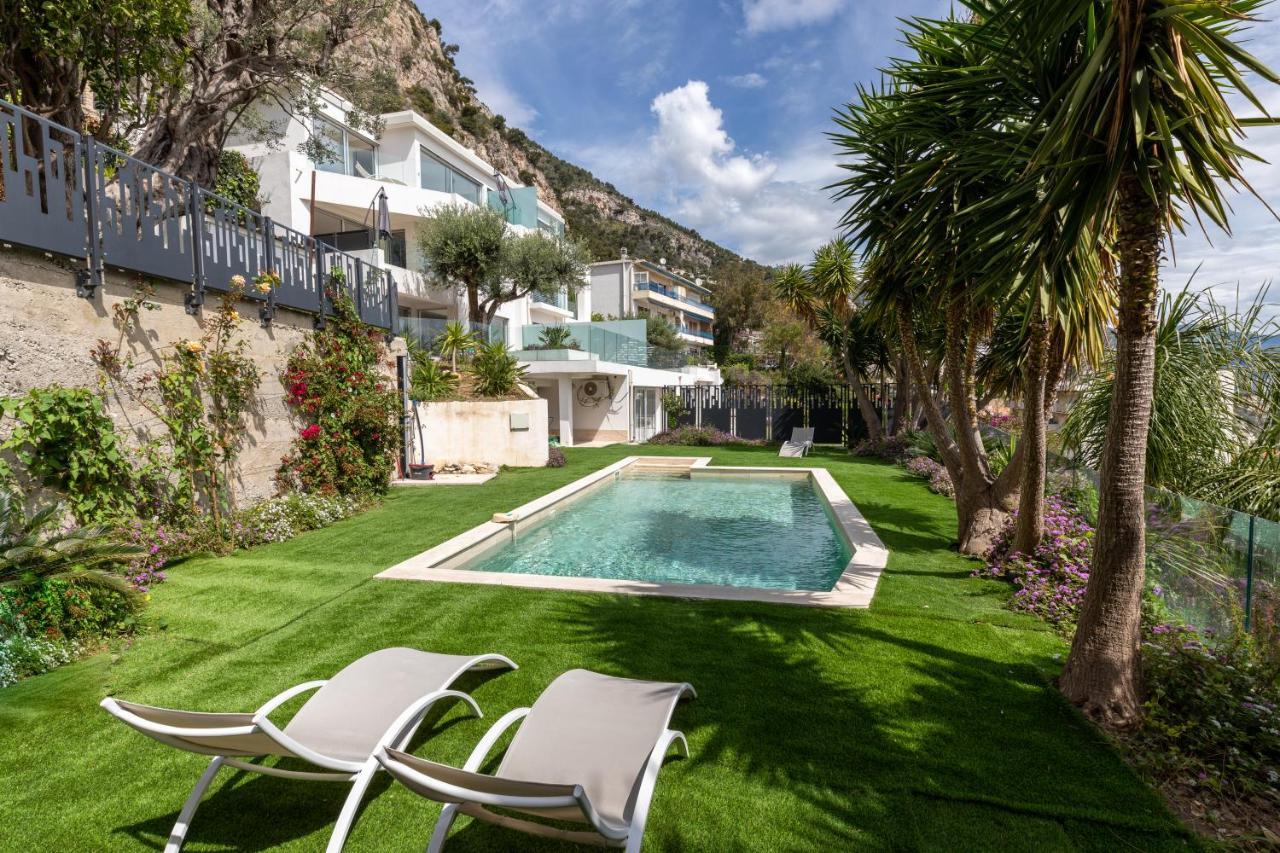 Ferienwohnung Mont Des Olives - Cap D'Ail- App6 Saint-Antoine  Exterior foto