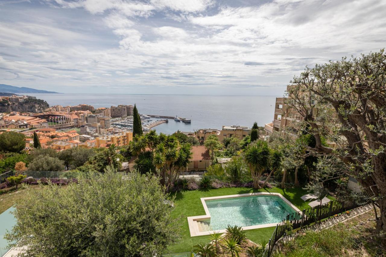 Ferienwohnung Mont Des Olives - Cap D'Ail- App6 Saint-Antoine  Exterior foto