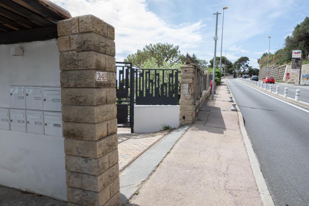 Ferienwohnung Mont Des Olives - Cap D'Ail- App6 Saint-Antoine  Exterior foto